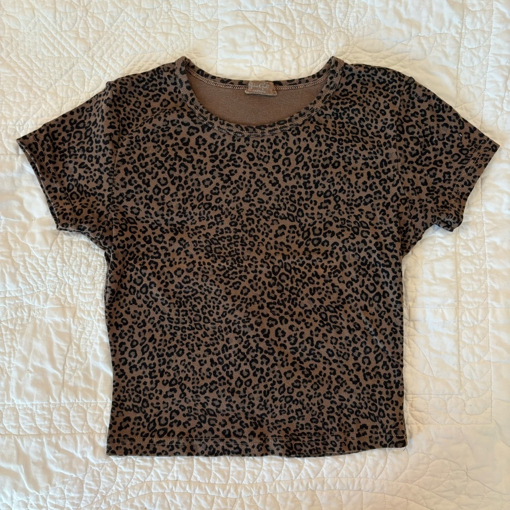 Brandy Melville/ John Galt Leopard Tee